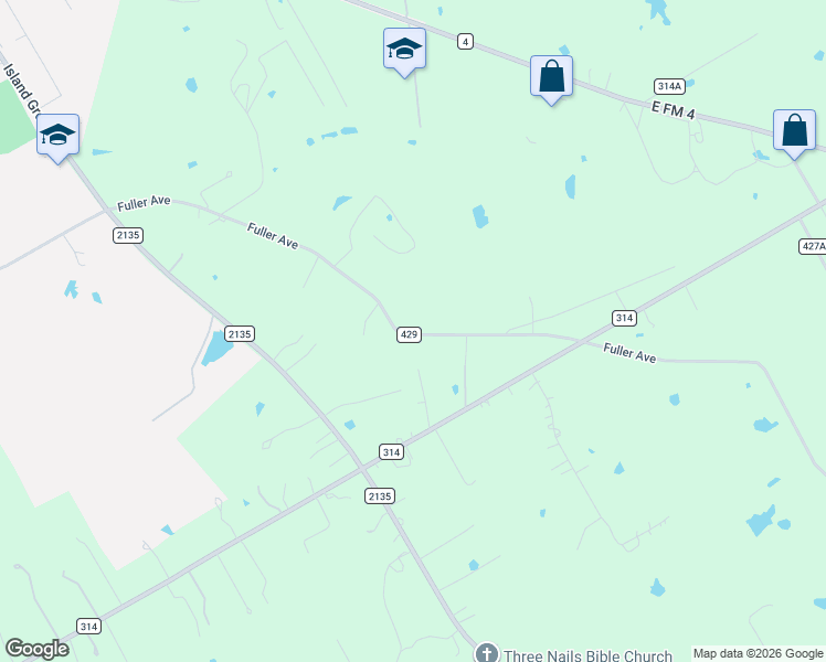 map of restaurants, bars, coffee shops, grocery stores, and more near 1640 County Road 429 in Cleburne