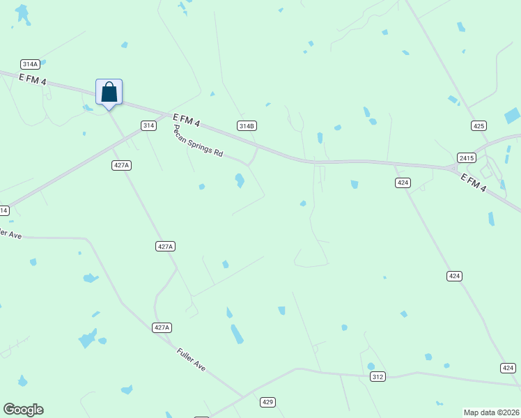 map of restaurants, bars, coffee shops, grocery stores, and more near 2521 Pecan Springs Road in Cleburne