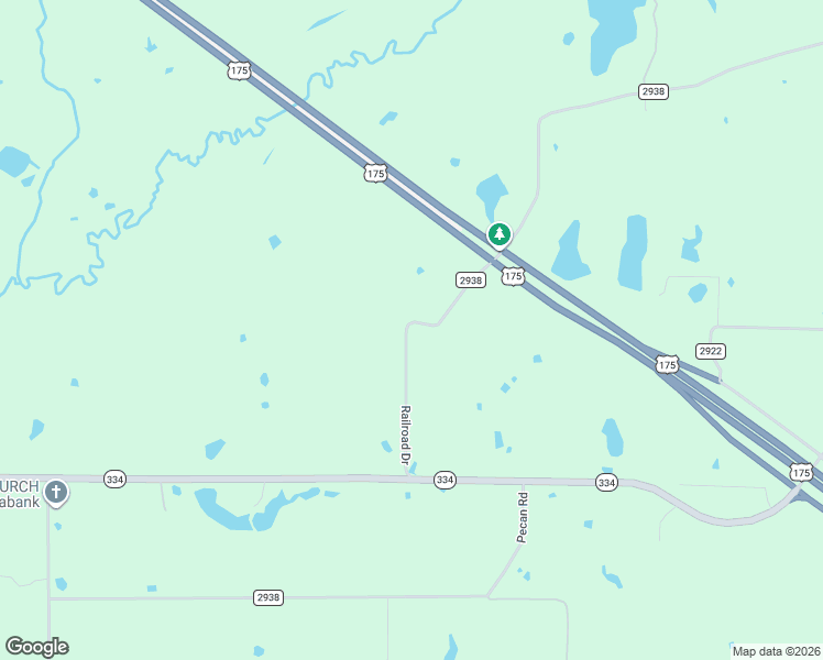 map of restaurants, bars, coffee shops, grocery stores, and more near 232 Railroad Drive in Mabank