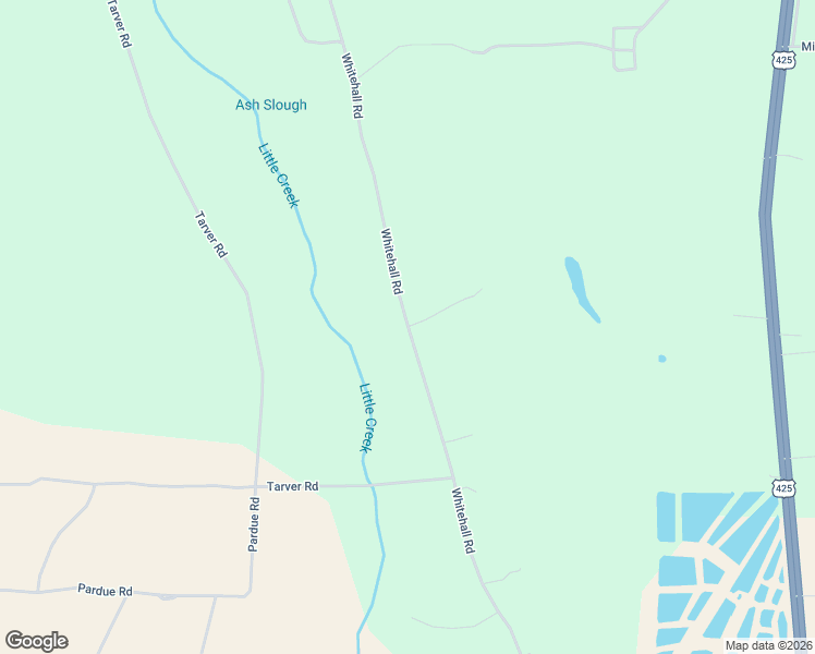 map of restaurants, bars, coffee shops, grocery stores, and more near Whitehall Road in Mangham