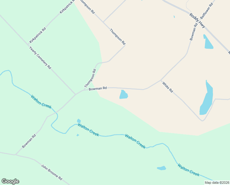 map of restaurants, bars, coffee shops, grocery stores, and more near 603 Bowman Road in Cochran