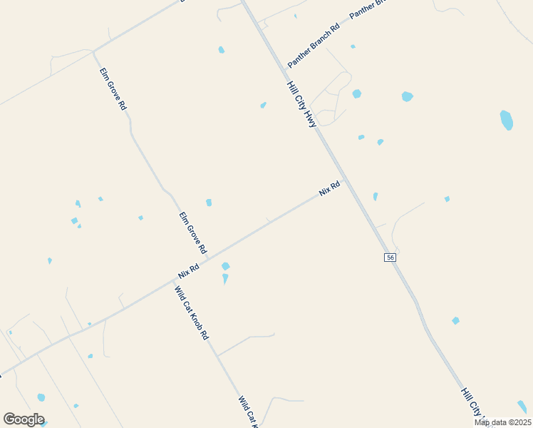 map of restaurants, bars, coffee shops, grocery stores, and more near 8100 Nix Road in Tolar