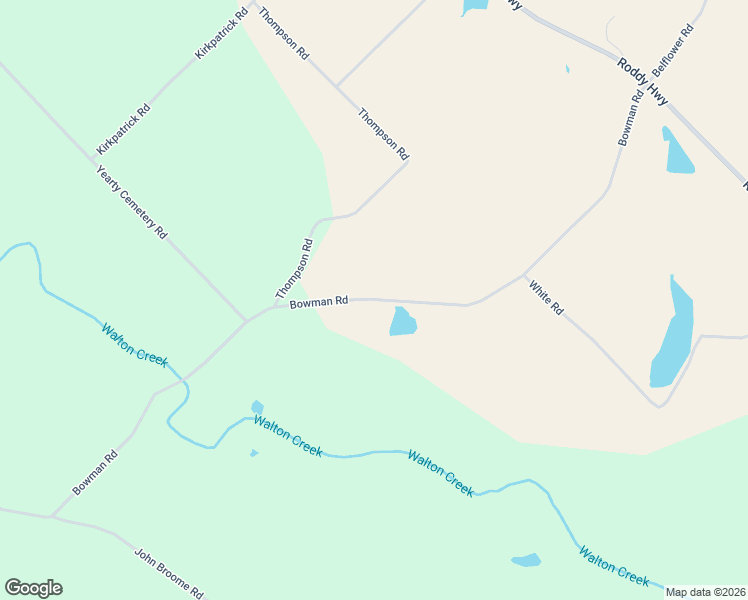 map of restaurants, bars, coffee shops, grocery stores, and more near 603 Bowman Road in Cochran