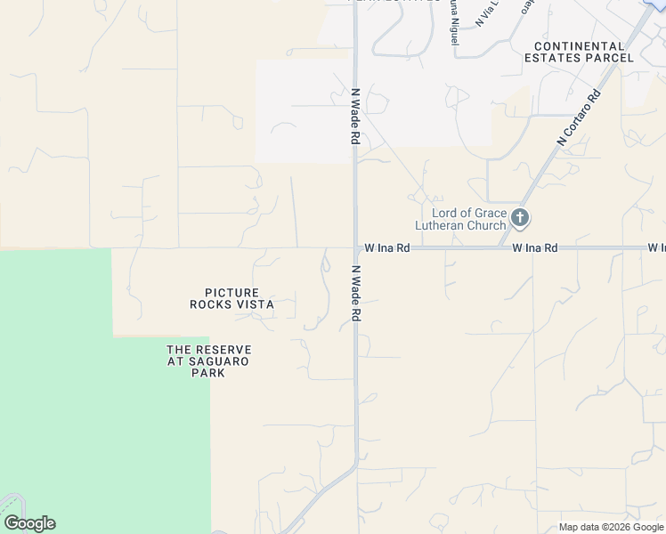 map of restaurants, bars, coffee shops, grocery stores, and more near 7055 West Ina Road in Tucson
