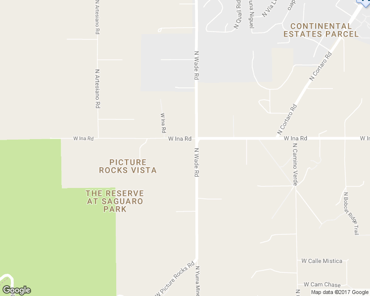 map of restaurants, bars, coffee shops, grocery stores, and more near 7055 West Ina Road in Tucson