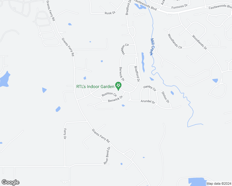 map of restaurants, bars, coffee shops, grocery stores, and more near 812 Rushton Circle in Brandon