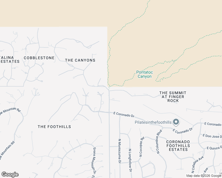 map of restaurants, bars, coffee shops, grocery stores, and more near 3903 East Playa De Coronado in Tucson