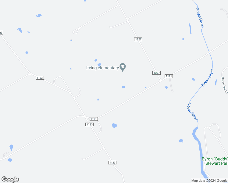 map of restaurants, bars, coffee shops, grocery stores, and more near 3724 Woodard Avenue in Cleburne