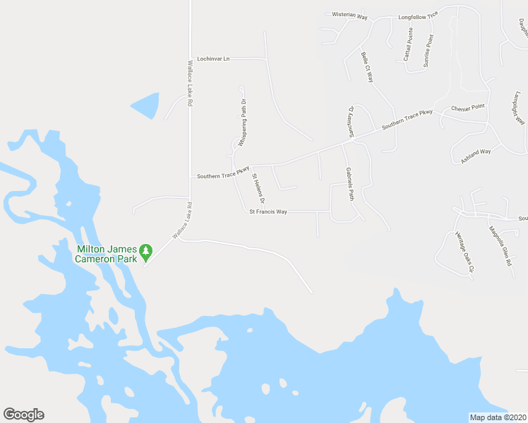 map of restaurants, bars, coffee shops, grocery stores, and more near 11001 Helen's Way in Shreveport