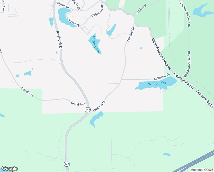 map of restaurants, bars, coffee shops, grocery stores, and more near 107 Oak Ridge Drive in Meridian