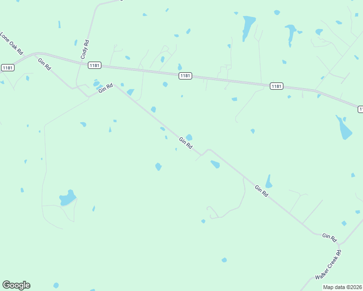 map of restaurants, bars, coffee shops, grocery stores, and more near 636 Gin Road in Ennis