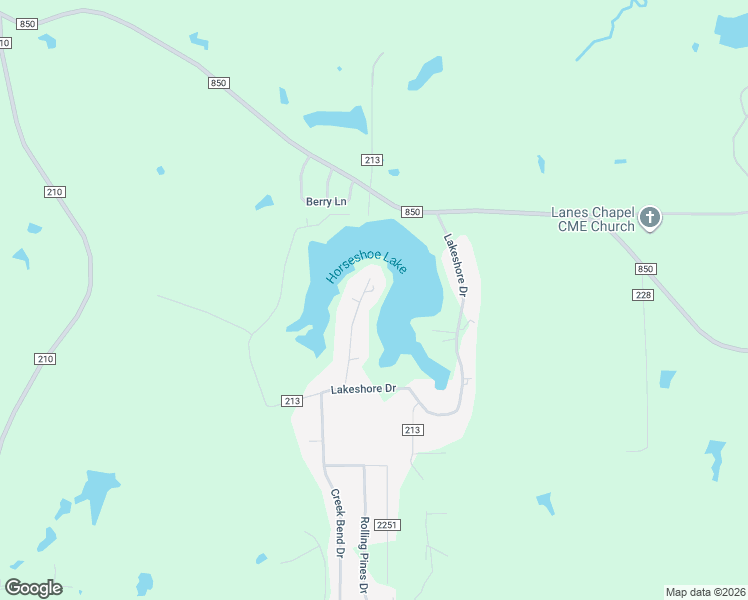 map of restaurants, bars, coffee shops, grocery stores, and more near 8333 Peninsula Drive in Tyler