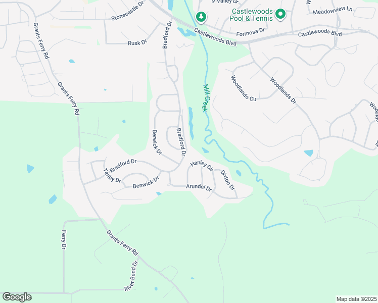 map of restaurants, bars, coffee shops, grocery stores, and more near 2 Carriage Court Place in Brandon