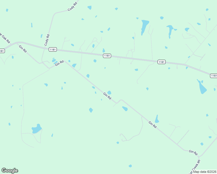 map of restaurants, bars, coffee shops, grocery stores, and more near 636 Gin Road in Ennis