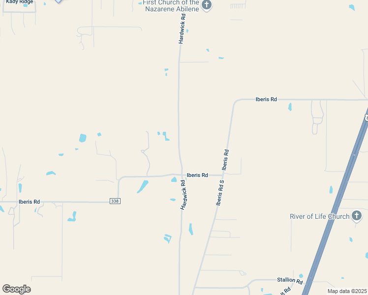map of restaurants, bars, coffee shops, grocery stores, and more near 8875 Hardwick Road in Abilene