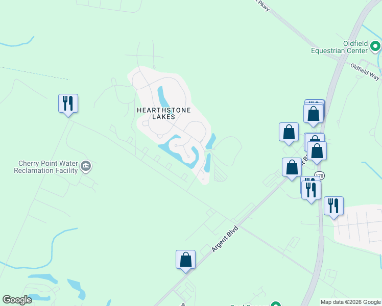 map of restaurants, bars, coffee shops, grocery stores, and more near 481 Hearthstone Drive in Ridgeland