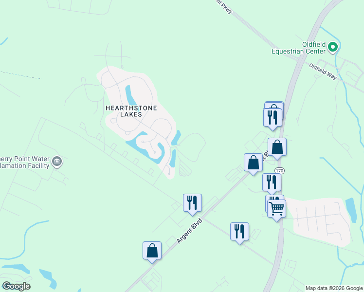 map of restaurants, bars, coffee shops, grocery stores, and more near 37 Freemans Loop in Ridgeland