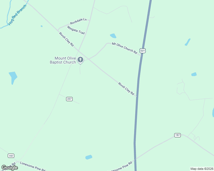 map of restaurants, bars, coffee shops, grocery stores, and more near 2701 Rivoli Clay Road in Soperton