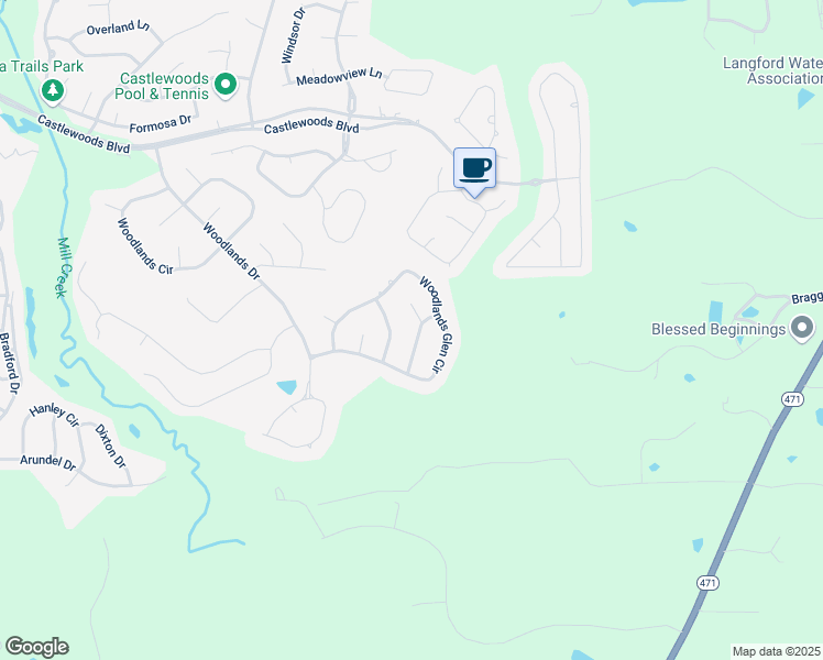 map of restaurants, bars, coffee shops, grocery stores, and more near 309 Glen Meadow in Brandon