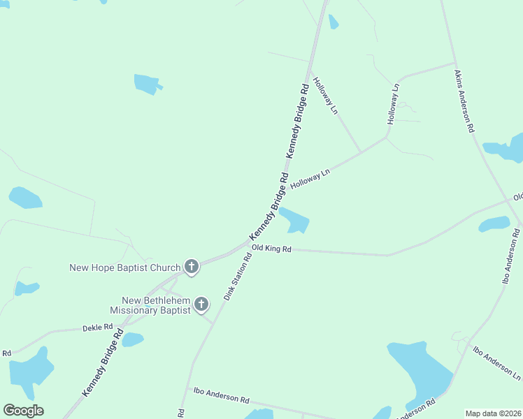 map of restaurants, bars, coffee shops, grocery stores, and more near 7177 Kennedy Bridge Road in Register