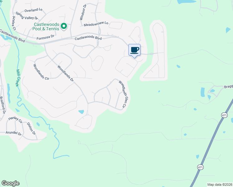 map of restaurants, bars, coffee shops, grocery stores, and more near 309 Glen Meadow in Brandon