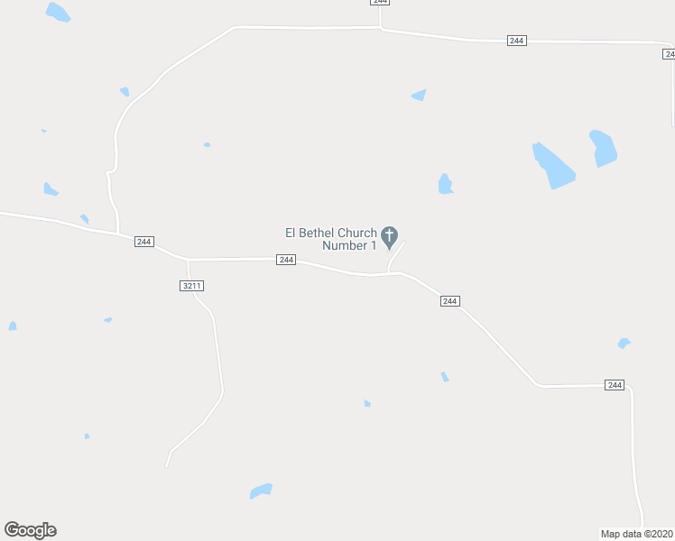 map of restaurants, bars, coffee shops, grocery stores, and more near County Road 244 in Overton