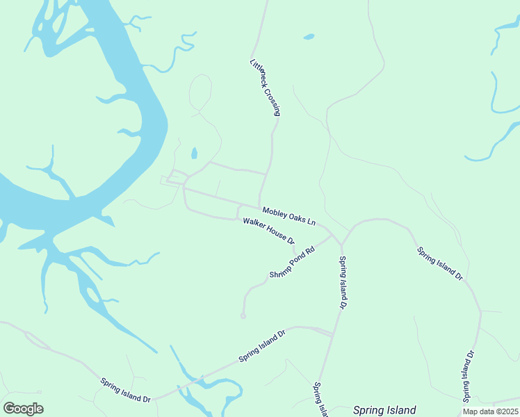 map of restaurants, bars, coffee shops, grocery stores, and more near 30 Mobley Oaks Lane in Okatie