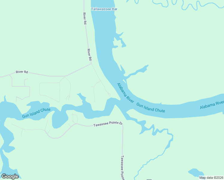map of restaurants, bars, coffee shops, grocery stores, and more near 111 River Road in Lowndesboro