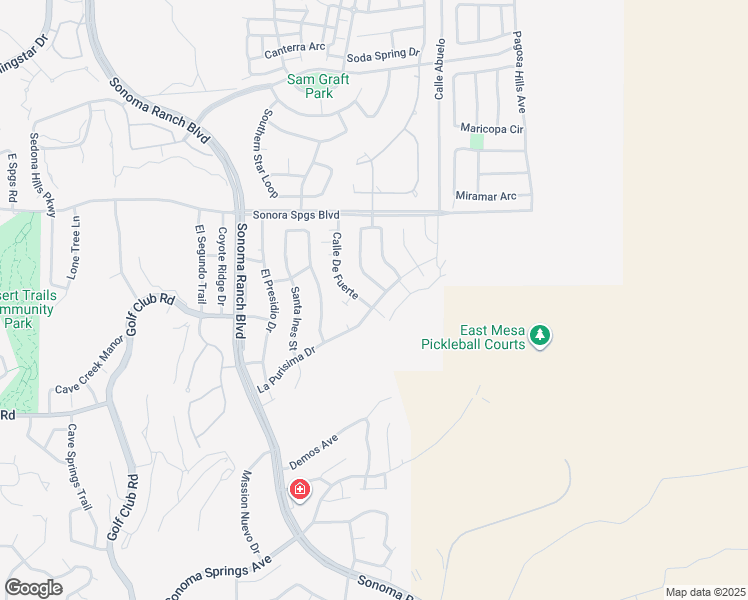 map of restaurants, bars, coffee shops, grocery stores, and more near 4127 La Purisima Drive in Las Cruces