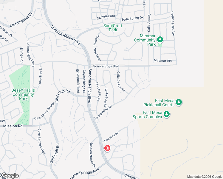 map of restaurants, bars, coffee shops, grocery stores, and more near 1927 San Fernando Drive in Las Cruces
