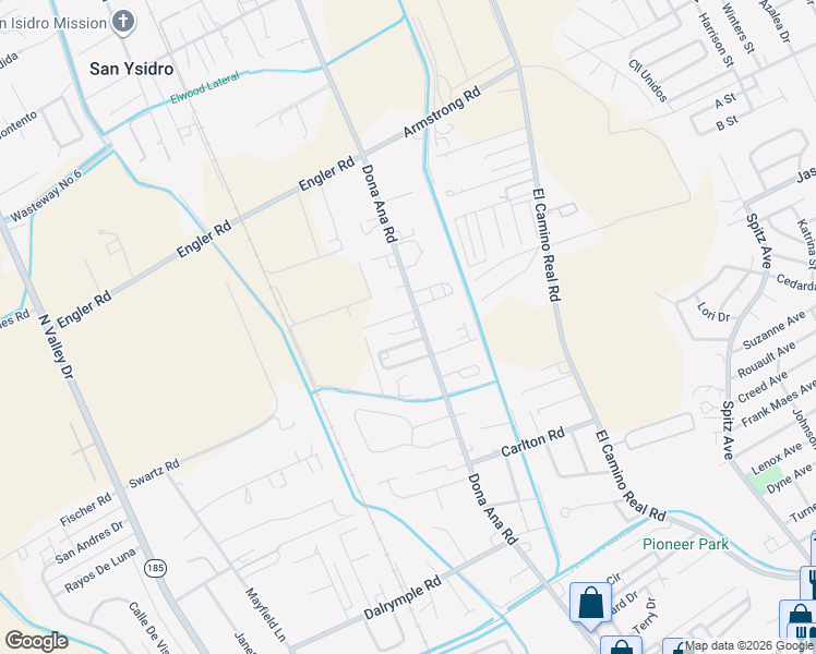 map of restaurants, bars, coffee shops, grocery stores, and more near 601-699 Jackson Ln in Las Cruces