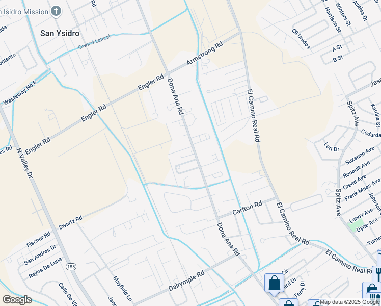 map of restaurants, bars, coffee shops, grocery stores, and more near 3075 Dona Ana Road in Las Cruces