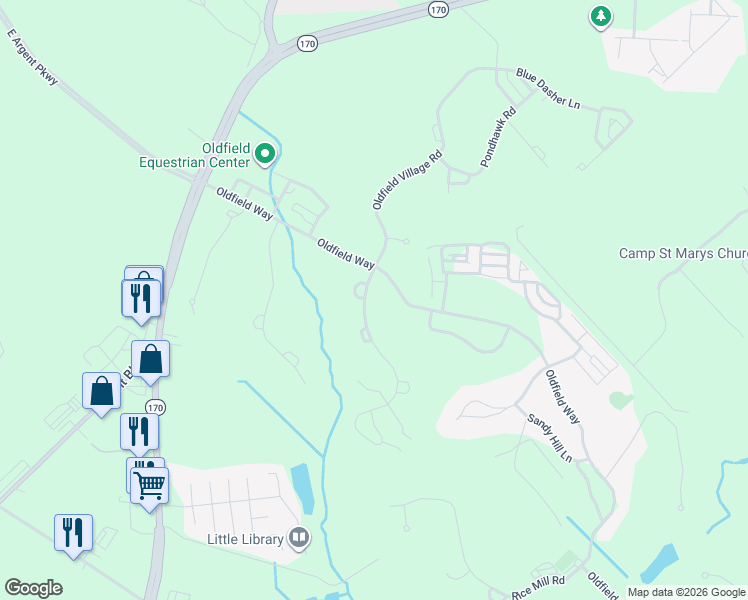 map of restaurants, bars, coffee shops, grocery stores, and more near 3 Indigo Plantation Road in Okatie