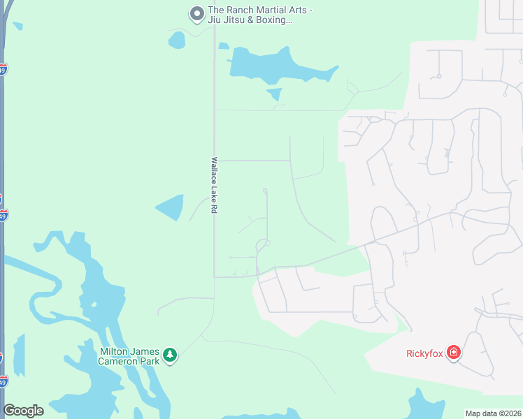 map of restaurants, bars, coffee shops, grocery stores, and more near 10955 Whispering Path Drive in Shreveport