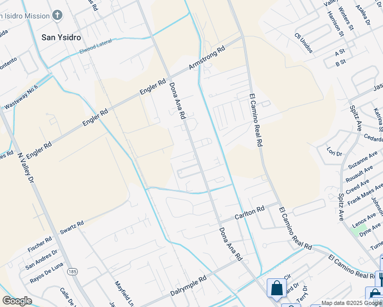 map of restaurants, bars, coffee shops, grocery stores, and more near 3075 Dona Ana Road in Las Cruces