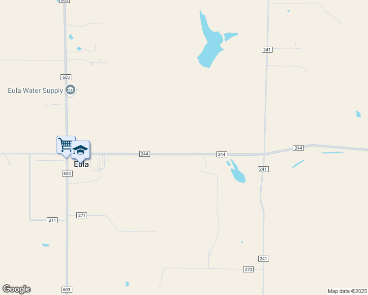 map of restaurants, bars, coffee shops, grocery stores, and more near 9406 County Road 244 in Clyde