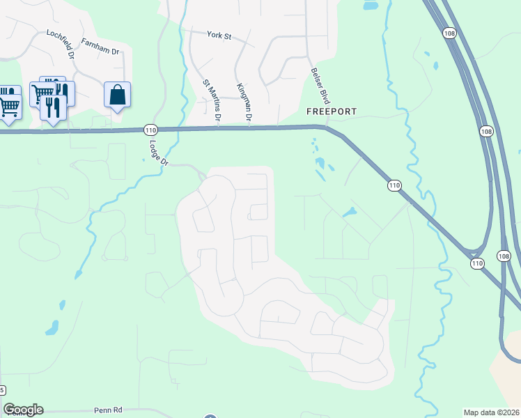 map of restaurants, bars, coffee shops, grocery stores, and more near 9152 Saw Tooth Loop in Pike Road