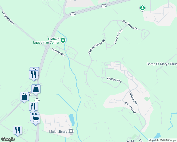 map of restaurants, bars, coffee shops, grocery stores, and more near 3 Indigo Plantation Road in Okatie
