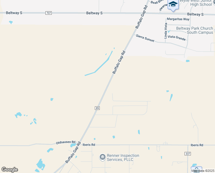 map of restaurants, bars, coffee shops, grocery stores, and more near 373 Buffalo Gap Road in Abilene