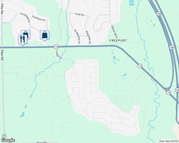 map of restaurants, bars, coffee shops, grocery stores, and more near 9152 Saw Tooth Loop in Pike Road