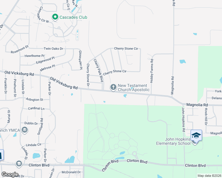map of restaurants, bars, coffee shops, grocery stores, and more near 240 Manchu Court in Clinton