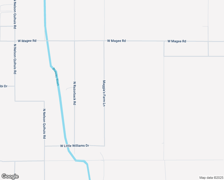map of restaurants, bars, coffee shops, grocery stores, and more near 14575 West Magee Road in Tucson