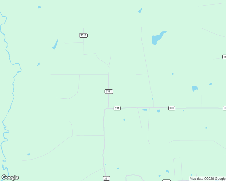 map of restaurants, bars, coffee shops, grocery stores, and more near 204 County Road 3311 in De Berry