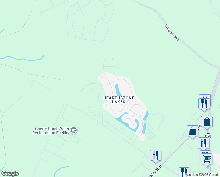 map of restaurants, bars, coffee shops, grocery stores, and more near 1319 Hearthstone Drive in Ridgeland