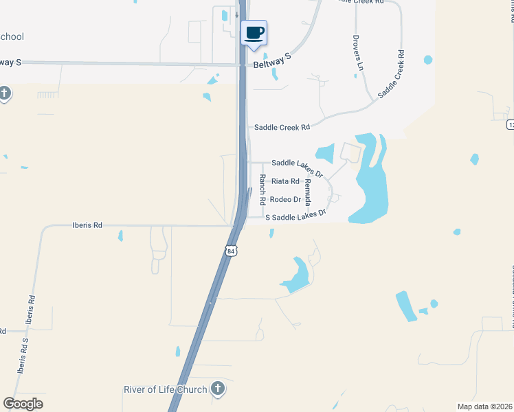 map of restaurants, bars, coffee shops, grocery stores, and more near 1417 Rodeo Drive in Abilene