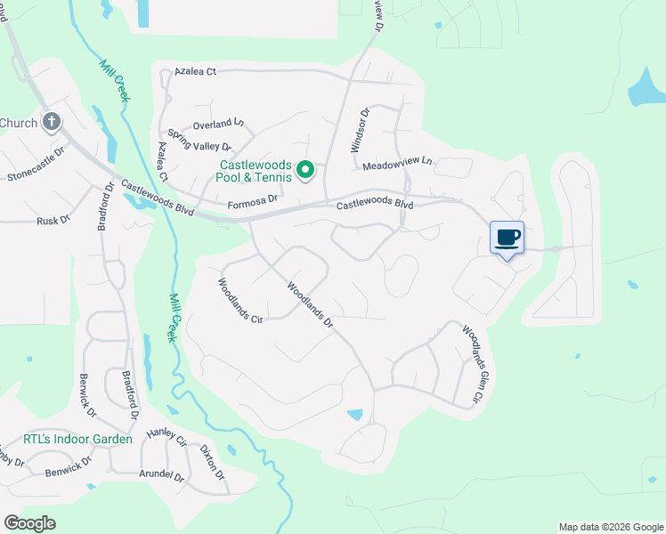 map of restaurants, bars, coffee shops, grocery stores, and more near 224 Boxwood Circle in Brandon