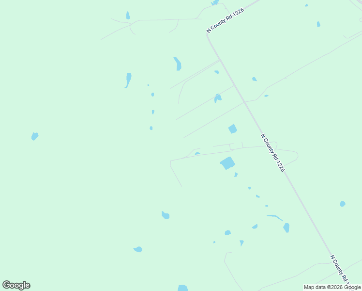 map of restaurants, bars, coffee shops, grocery stores, and more near North County Road 1226 in Godley