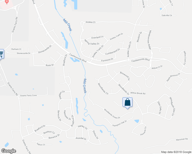 map of restaurants, bars, coffee shops, grocery stores, and more near 308 Fairway Cove in Brandon
