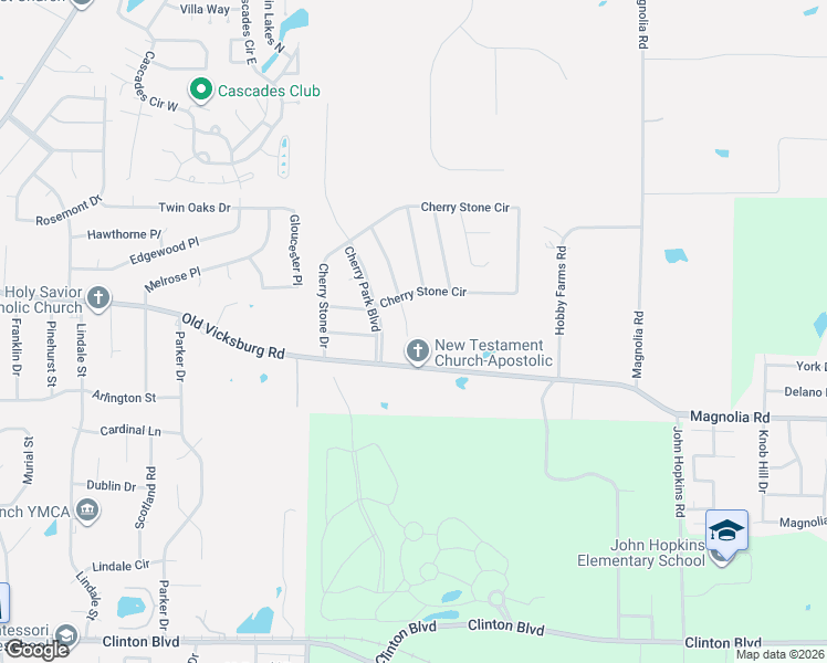 map of restaurants, bars, coffee shops, grocery stores, and more near 244 Manchu Court in Clinton