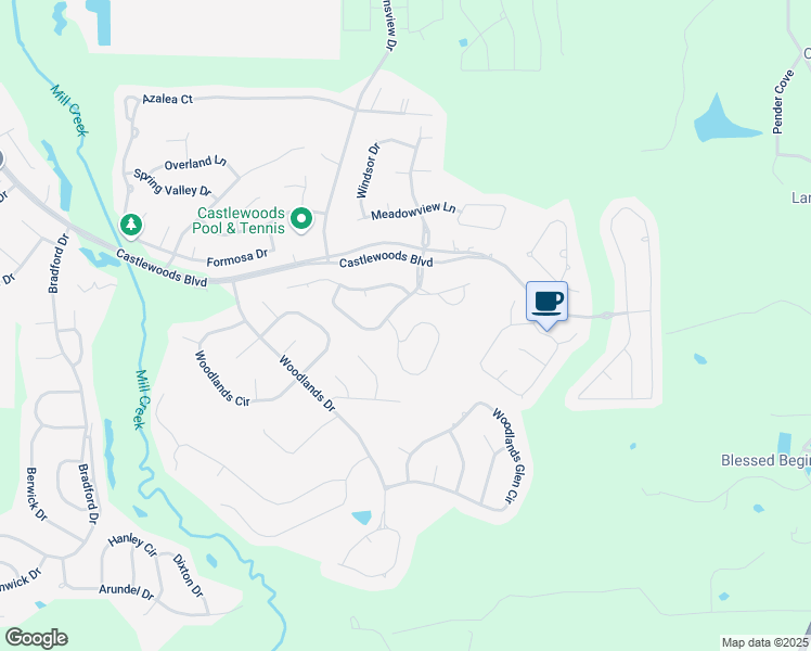 map of restaurants, bars, coffee shops, grocery stores, and more near 260 Greensview Drive in Brandon